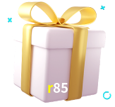 Receba seus bônus de boas-vindas no r85